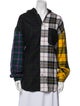 Alexander Wang Lambskin Plaid Print Jacket