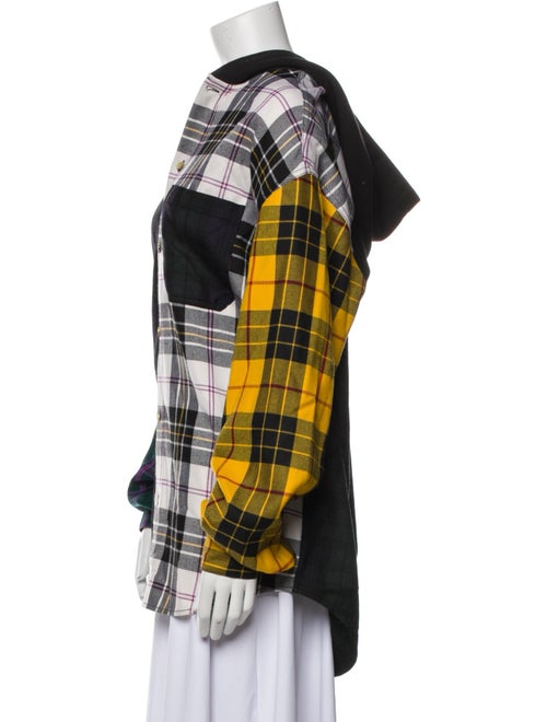 Alexander Wang Lambskin Plaid Print Jacket