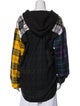 Alexander Wang Lambskin Plaid Print Jacket
