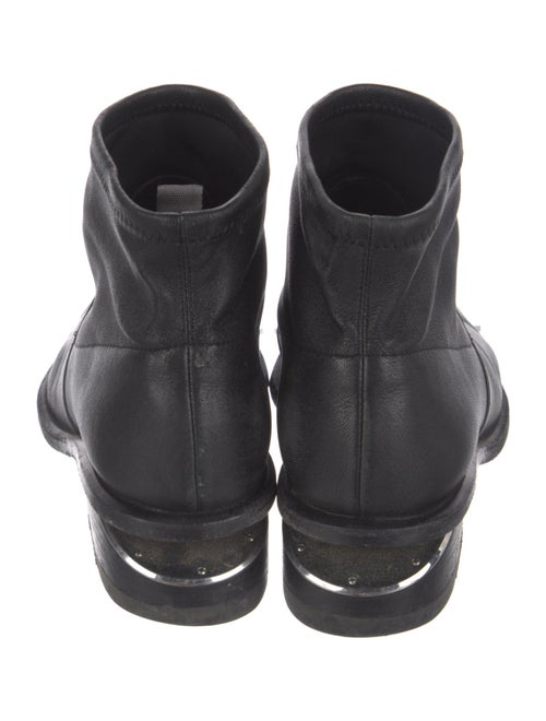 Alexander Wang Leather Whipstitch Trim Boots