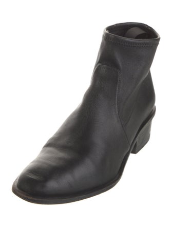 Alexander Wang Leather Sock Boots