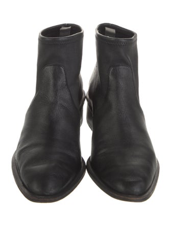 Alexander Wang Leather Sock Boots