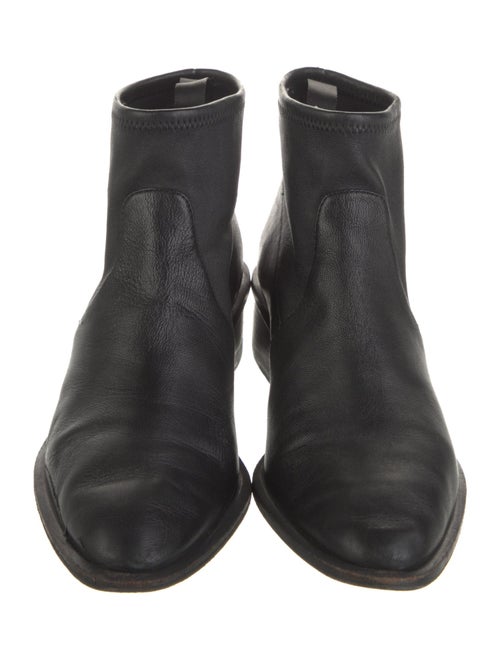 Alexander Wang Leather Sock Boots