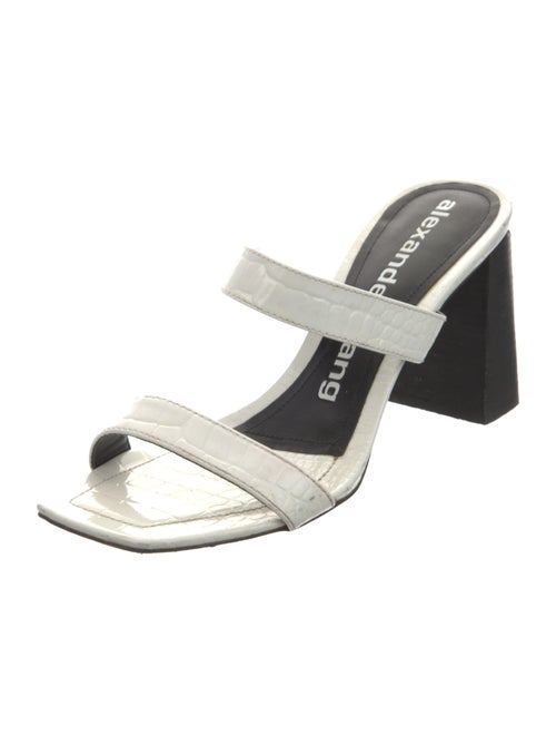 Alexander Wang Leather Slides