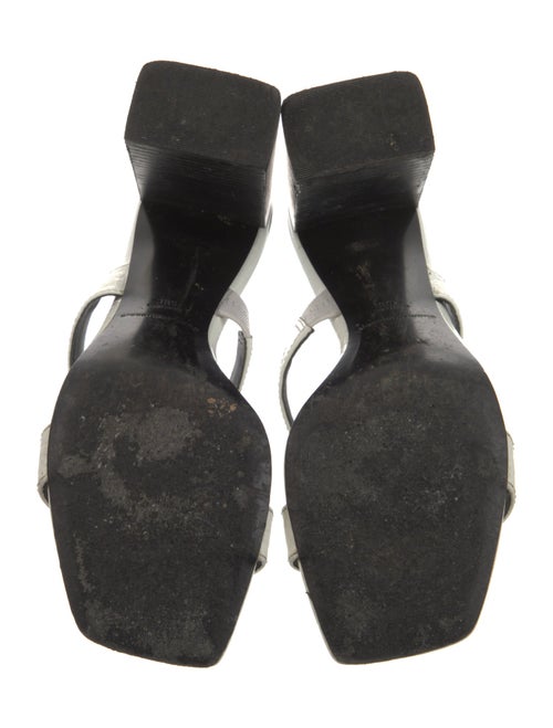 Alexander Wang Leather Slides