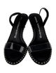 Alexander Wang Leather Studded Accents Slingback Sandals