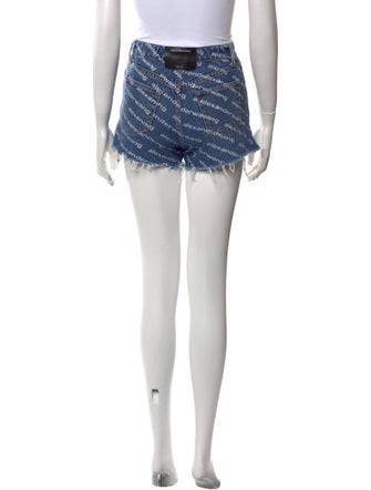 Alexander Wang Printed Mini Shorts