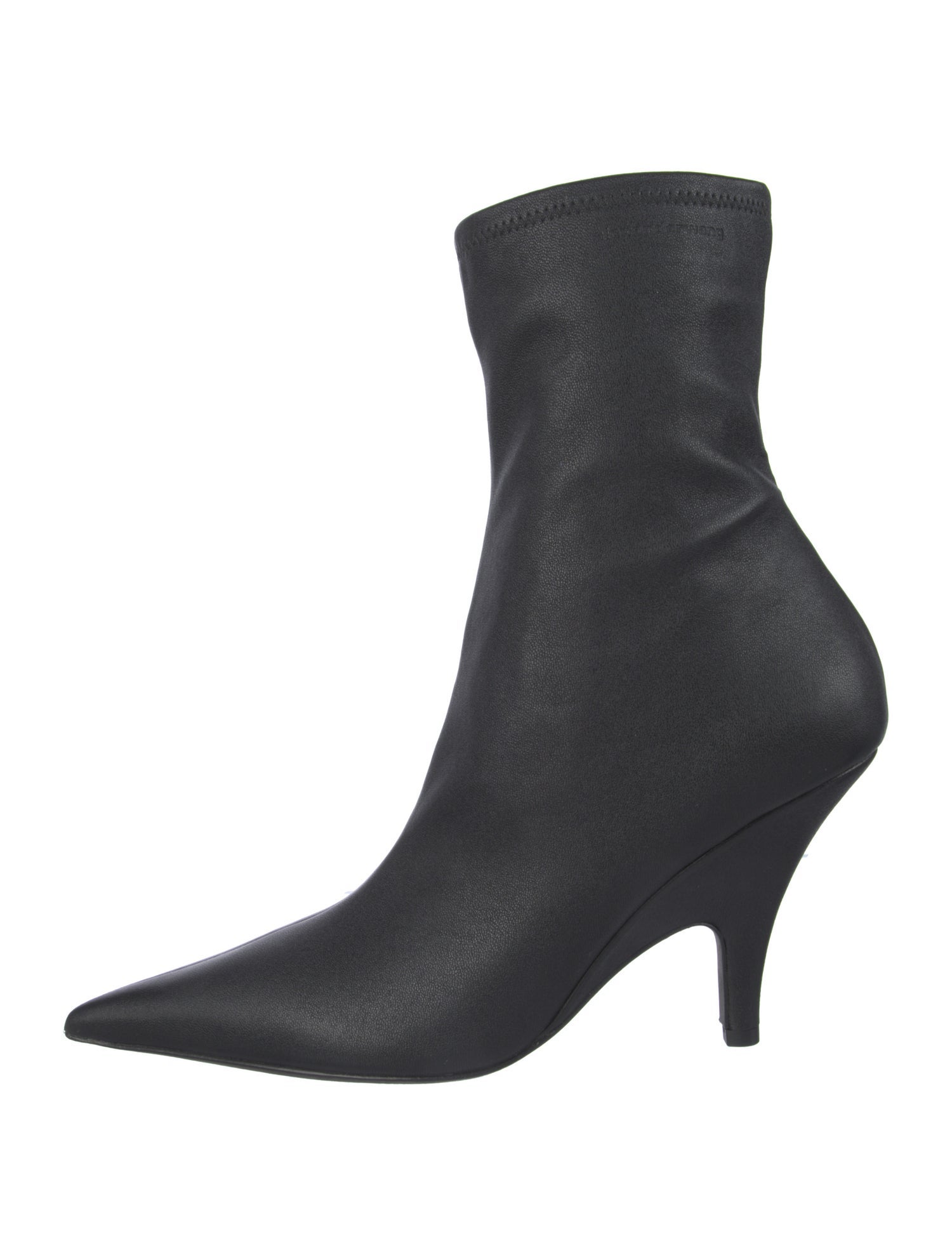 Alexander Wang Leather Sock Boots