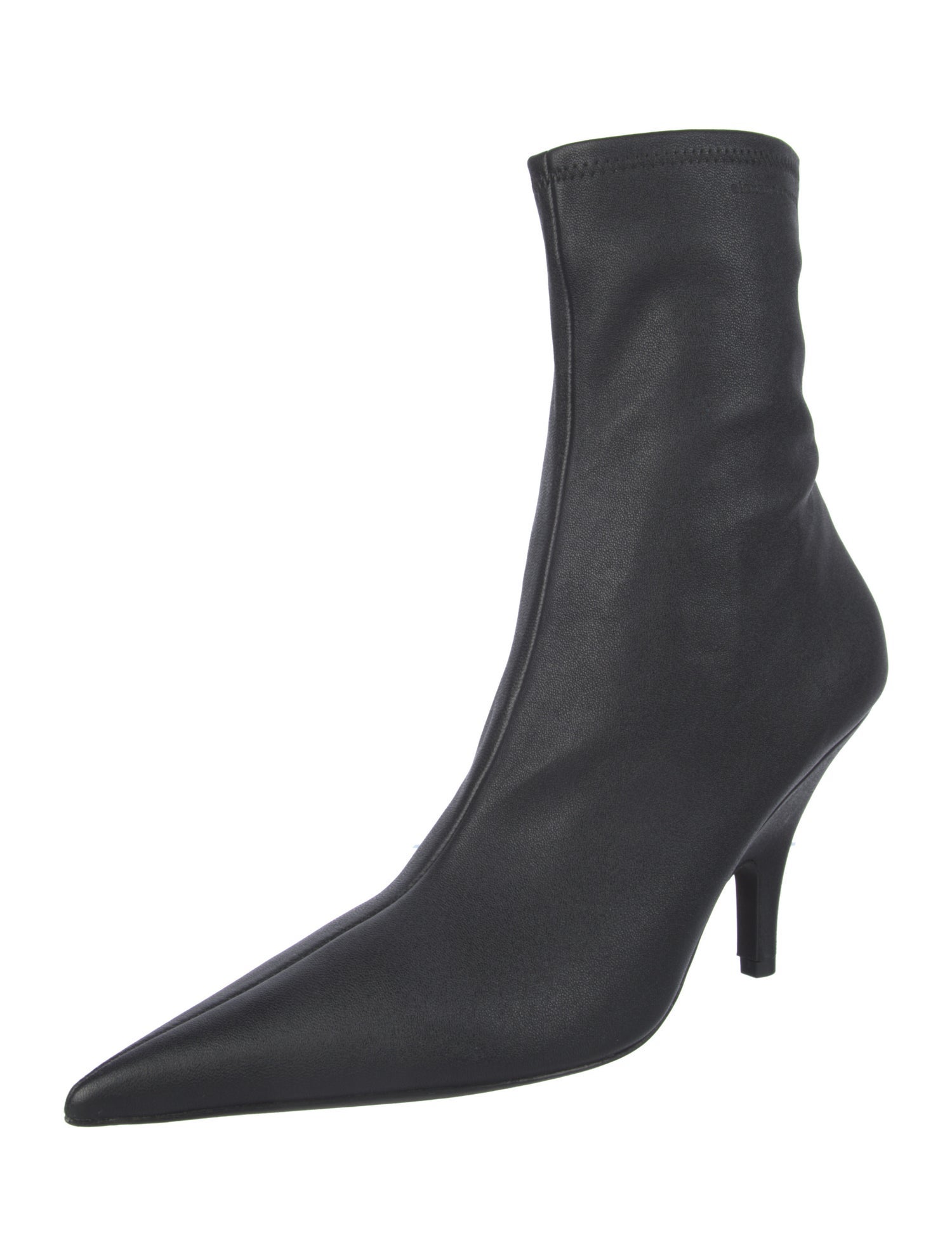 Alexander Wang Leather Sock Boots