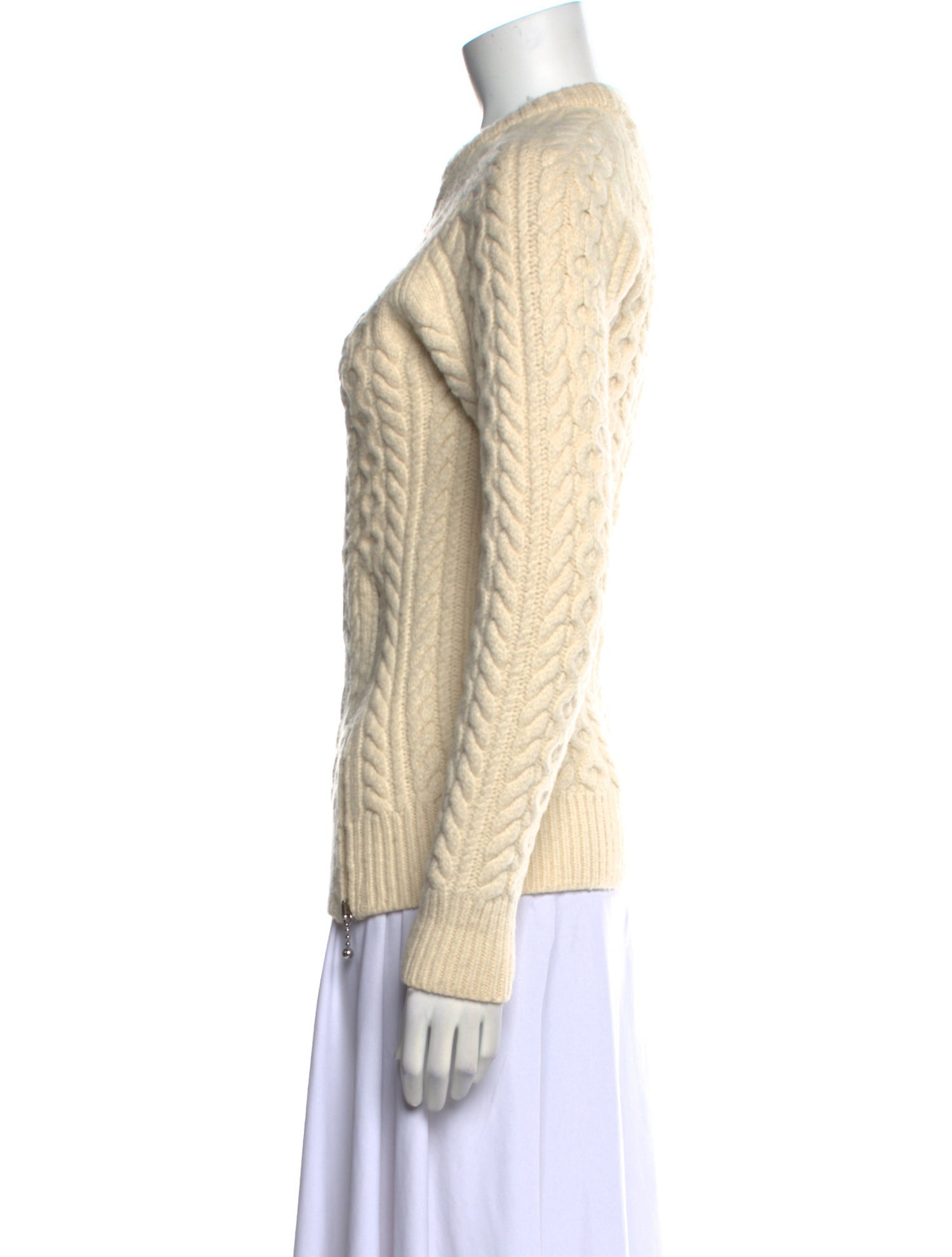 Alexander Wang Merino Wool Mock Neck Sweater