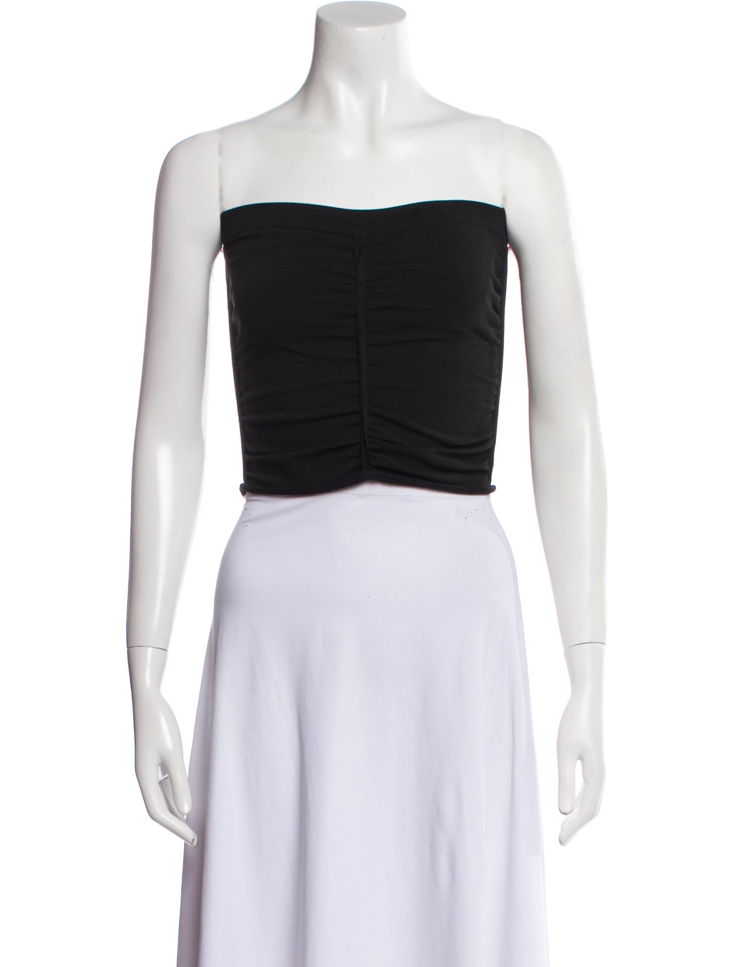 Alexander Wang Strapless Crop Top