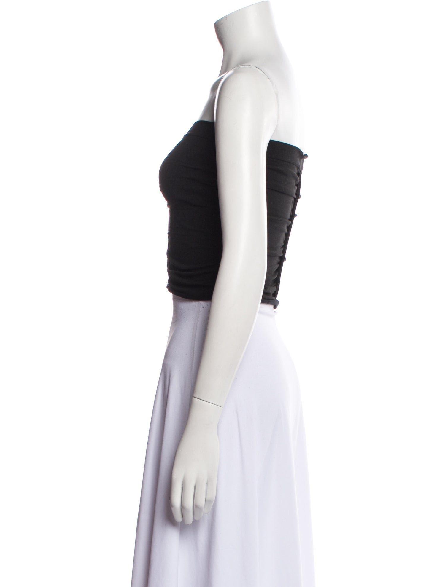 Alexander Wang Strapless Crop Top