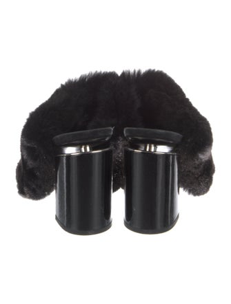 Alexander Wang Shearling Slides
