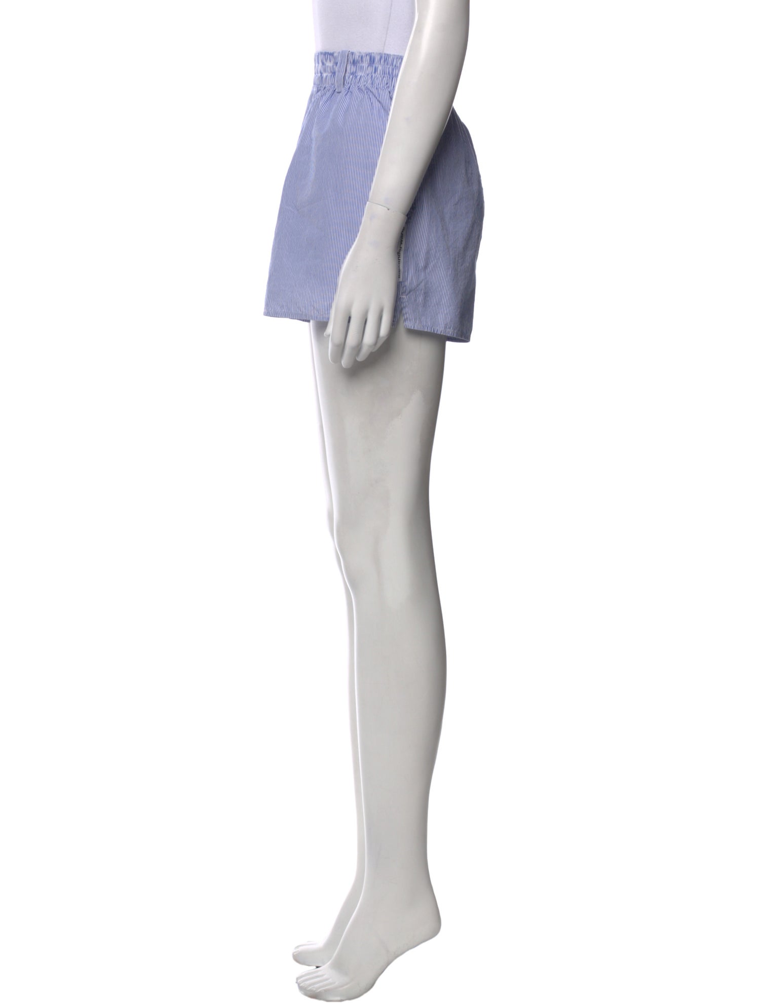 Alexander Wang Striped Mini Shorts