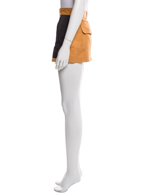 Alexander Wang Colorblock Pattern Mini Skirt