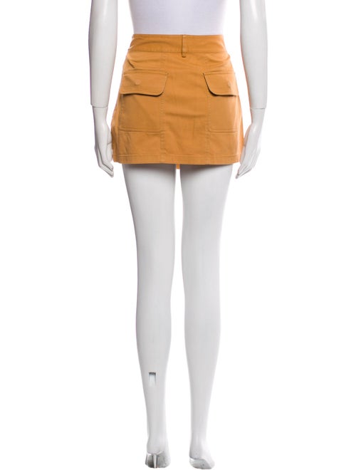 Alexander Wang Colorblock Pattern Mini Skirt