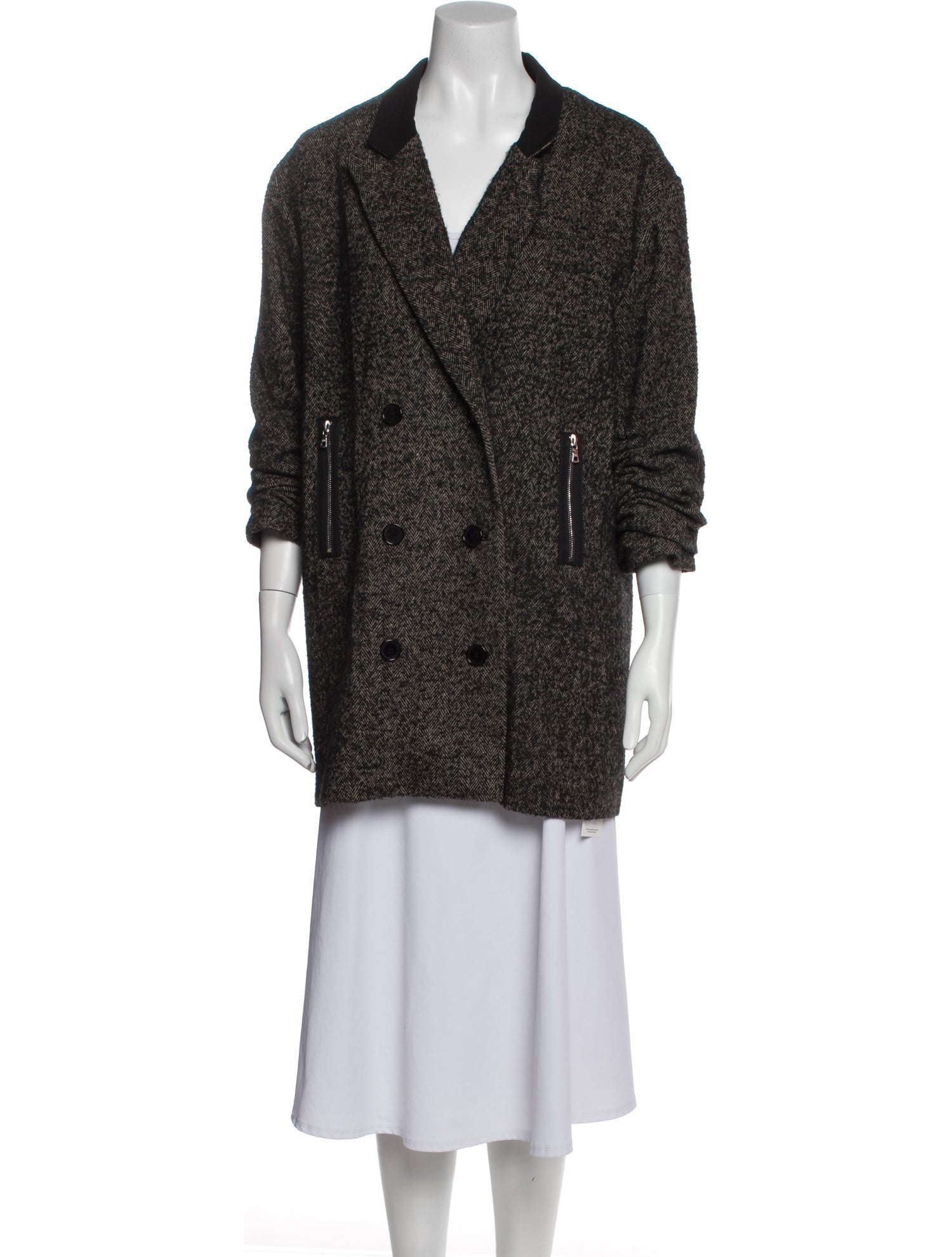 Alexander Wang Tweed Pattern Jacket