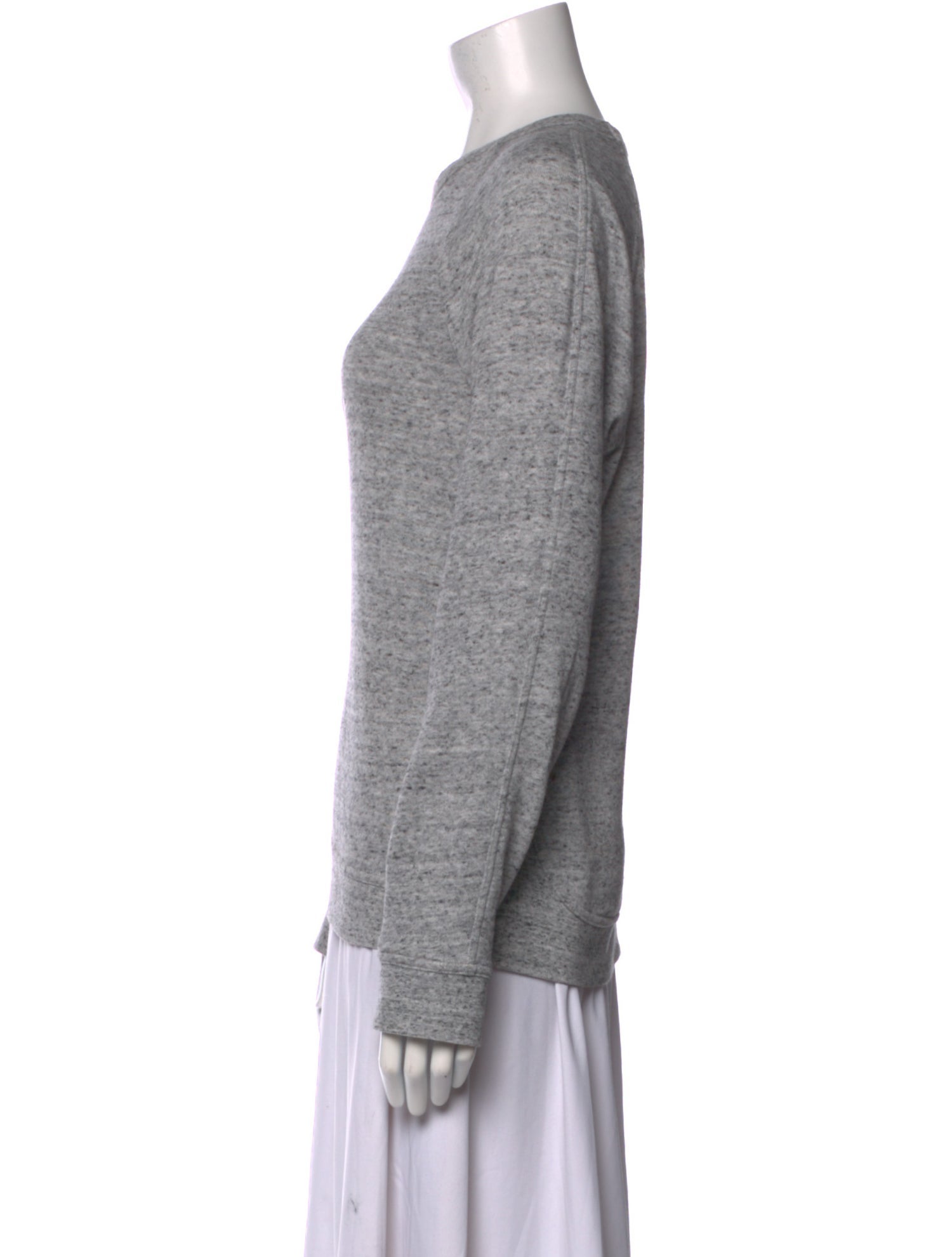 Alexander Wang Crew Neck Long Sleeve Sweatshirt