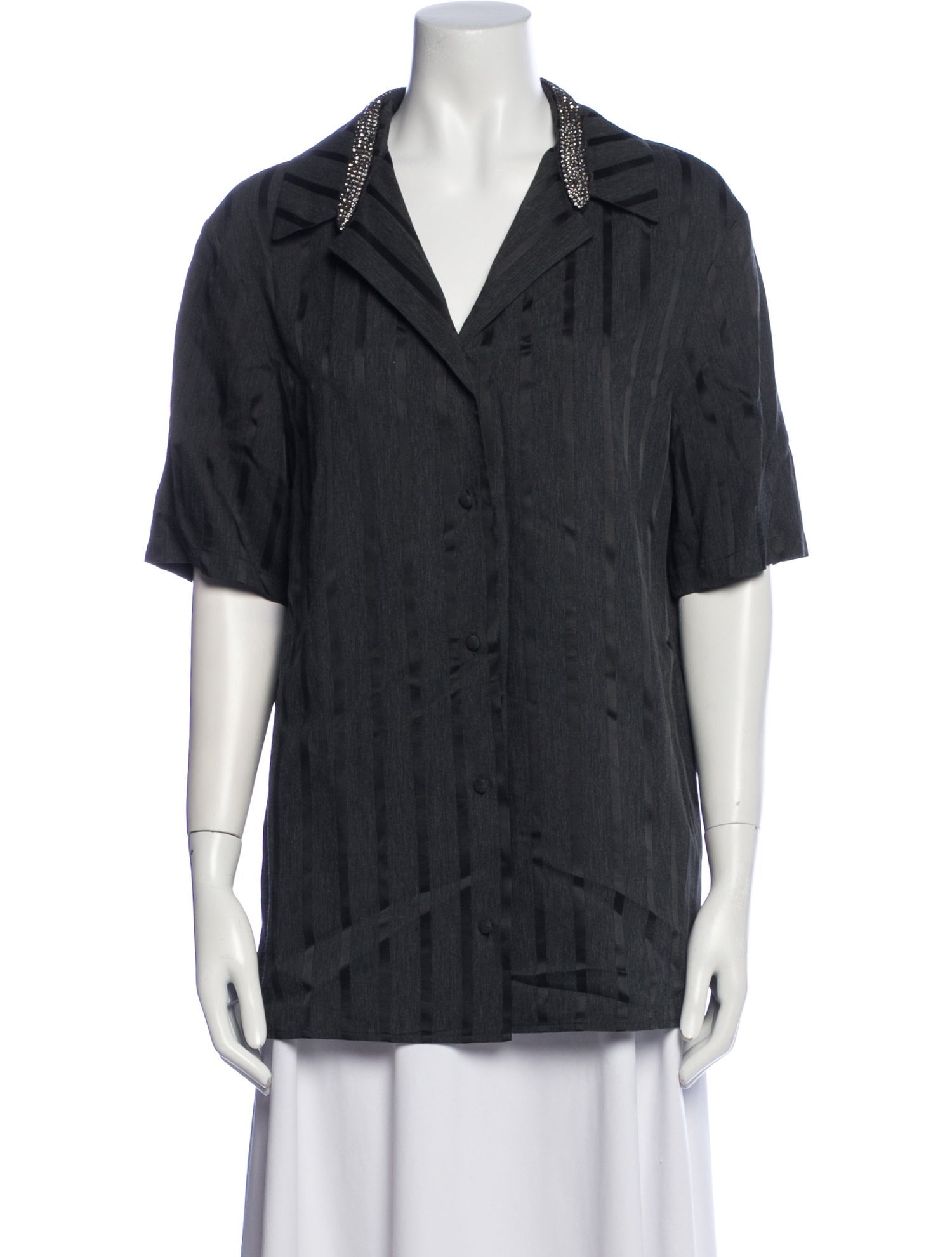 Alexander Wang Crystal Embellishments Pajamas