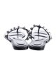 Alexander Wang Leather Studded Accents Slides