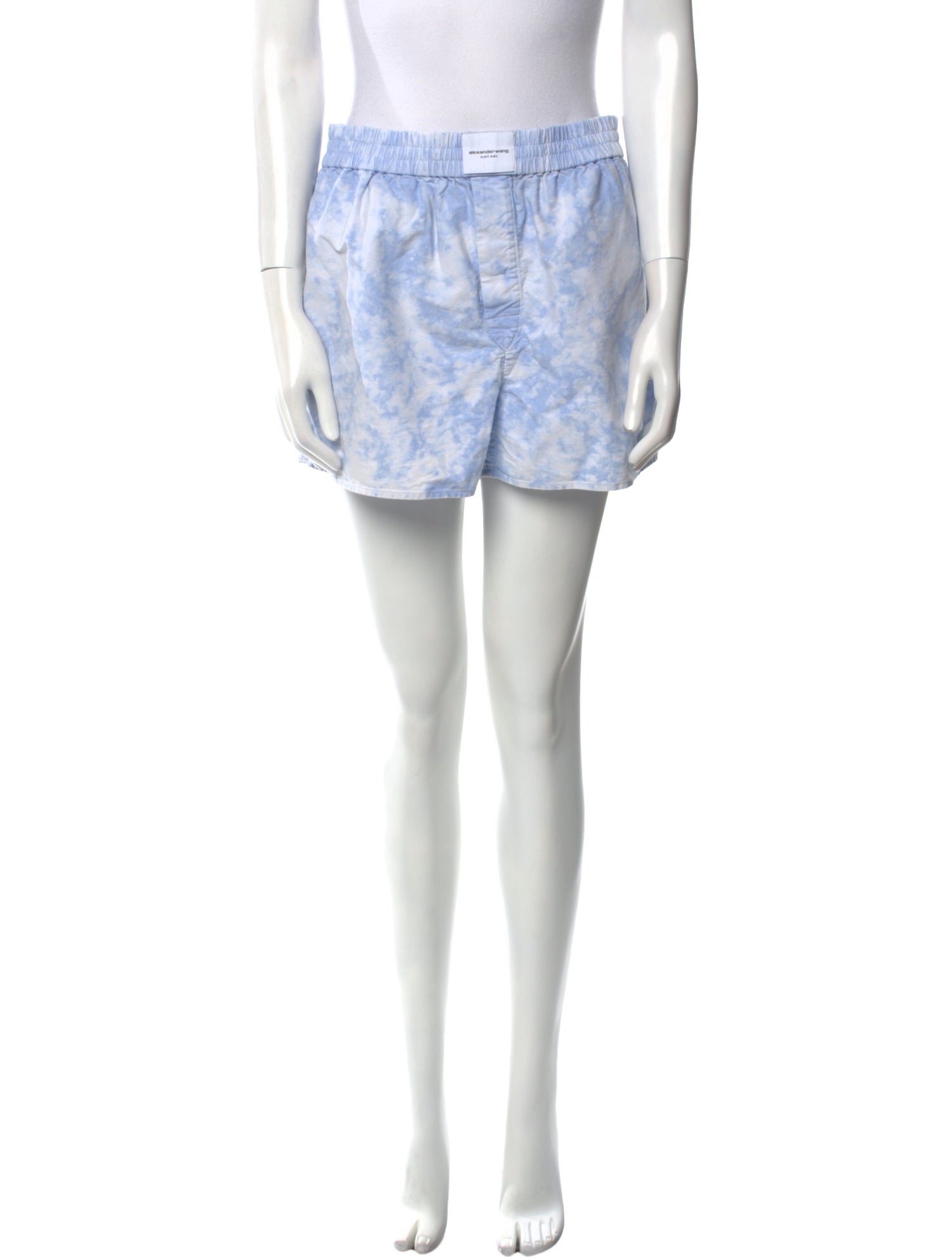 Alexander Wang Printed Mini Shorts