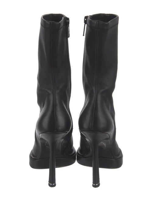 Alexander Wang Leather Sock Boots