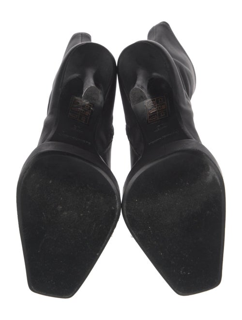 Alexander Wang Leather Sock Boots