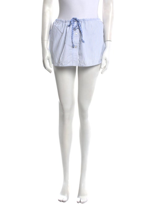 Alexander Wang Striped Mini Shorts