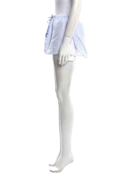 Alexander Wang Striped Mini Shorts