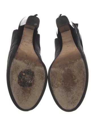 Alexander Wang Leather Cutout Accent Lace-Up Boots