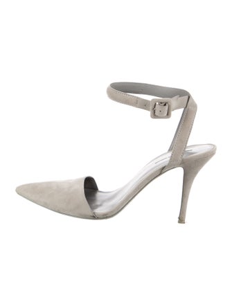 Alexander Wang Suede D'Orsay Pumps