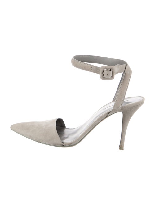 Alexander Wang Suede D'Orsay Pumps