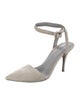 Alexander Wang Suede D'Orsay Pumps