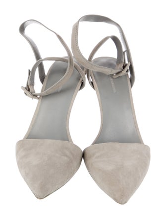 Alexander Wang Suede D'Orsay Pumps
