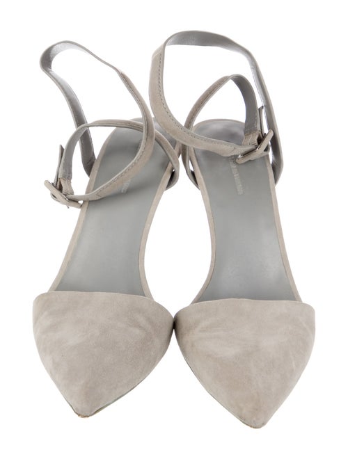 Alexander Wang Suede D'Orsay Pumps