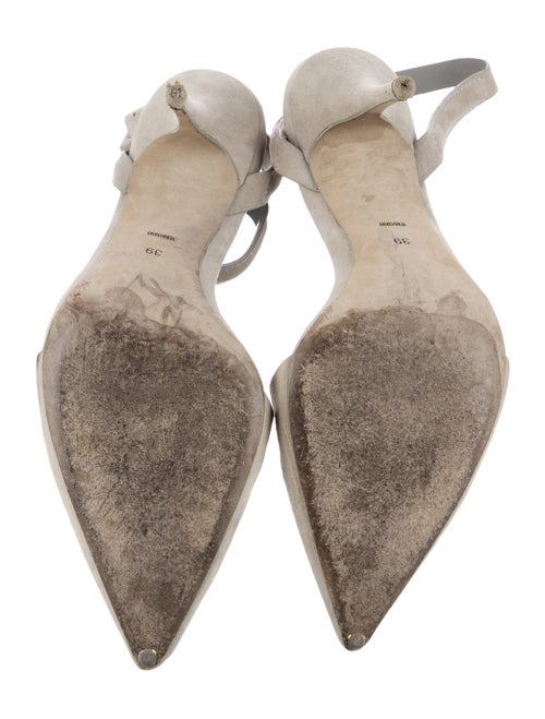 Alexander Wang Suede D'Orsay Pumps