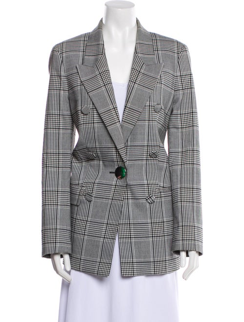 Alexander Wang Plaid Print Blazer