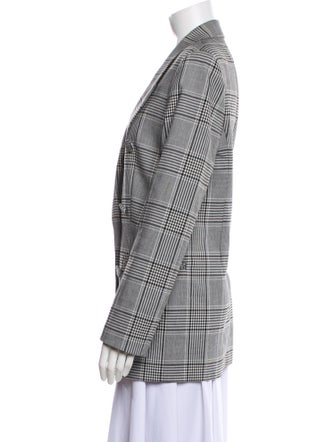 Alexander Wang Plaid Print Blazer