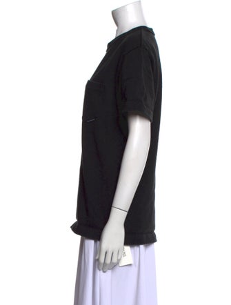 Alexander Wang Crew Neck Short Sleeve T-Shirt