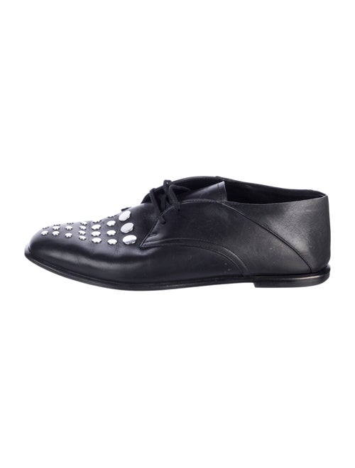 Alexander Wang Leather Studded Accents Oxfords