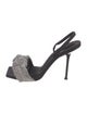 Alexander Wang Crystal Embellishments Slingback Sandals