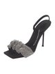 Alexander Wang Crystal Embellishments Slingback Sandals