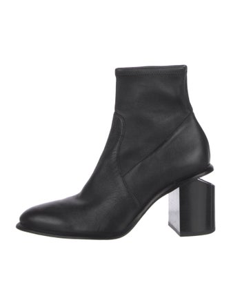 Alexander Wang Leather Sock Boots