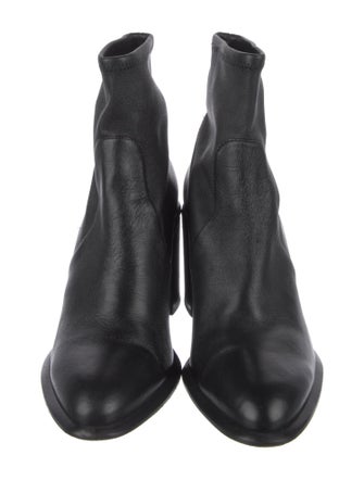 Alexander Wang Leather Sock Boots