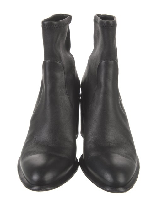 Alexander Wang Leather Sock Boots