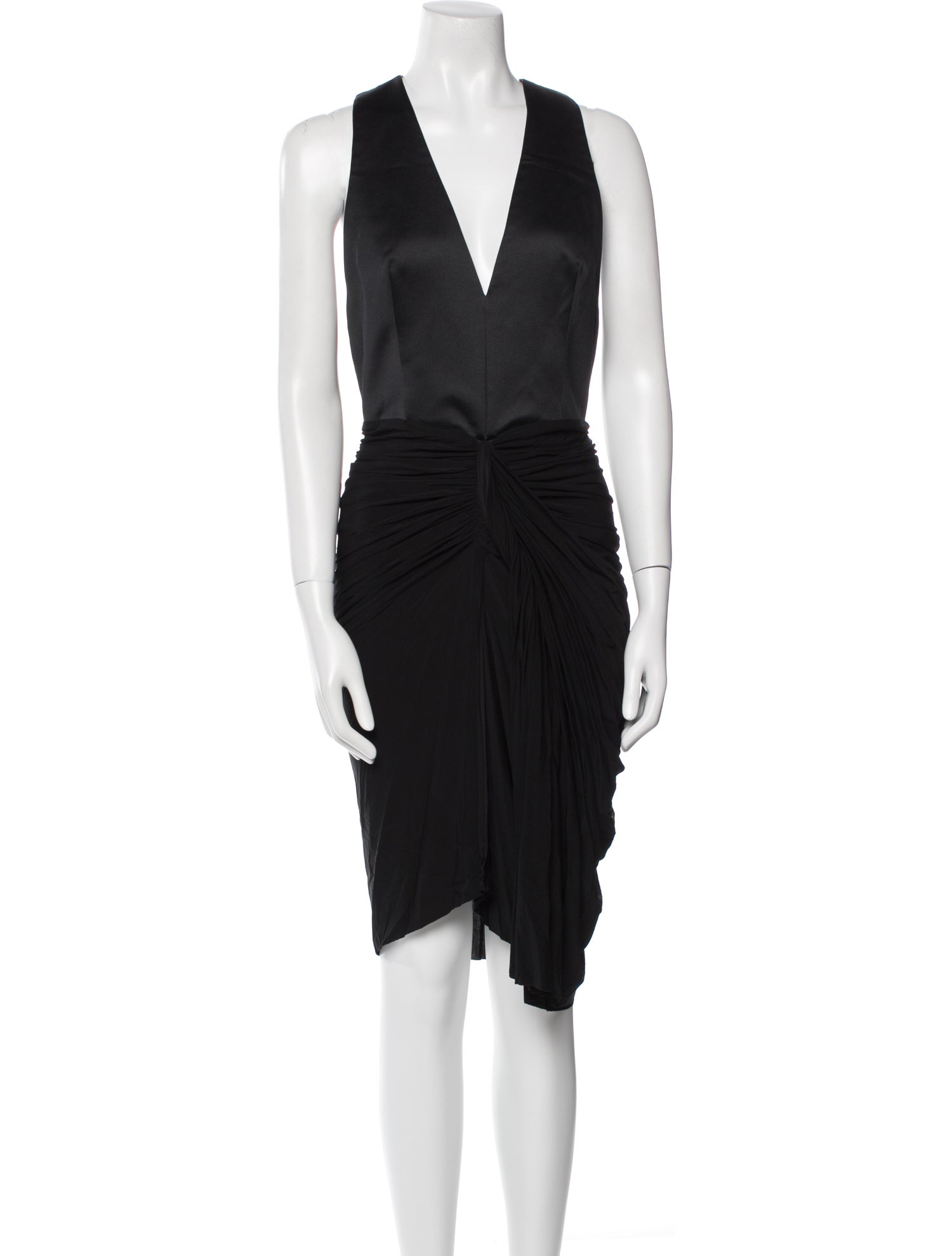 Alexander Wang V-Neck Knee-Length Dress