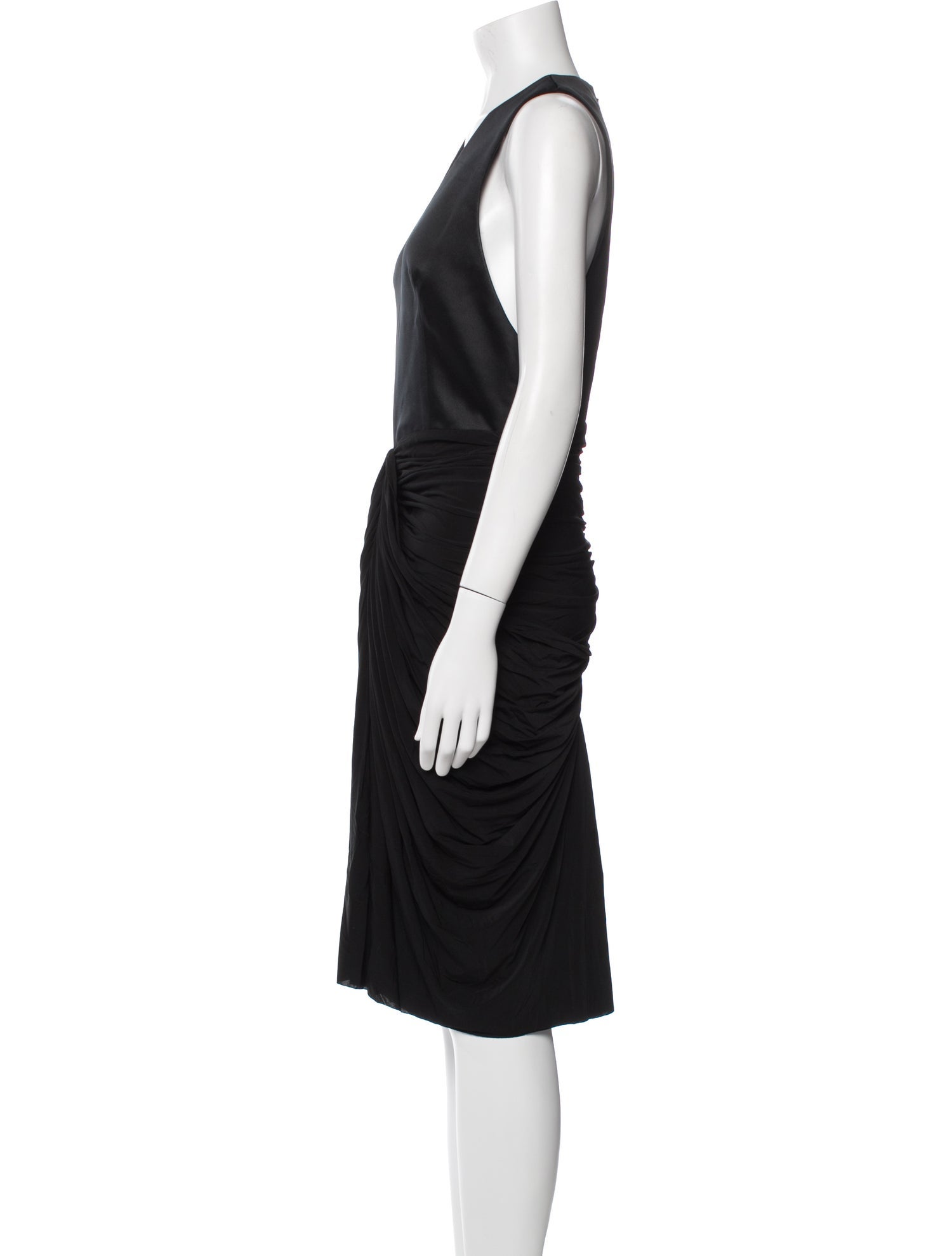 Alexander Wang V-Neck Knee-Length Dress