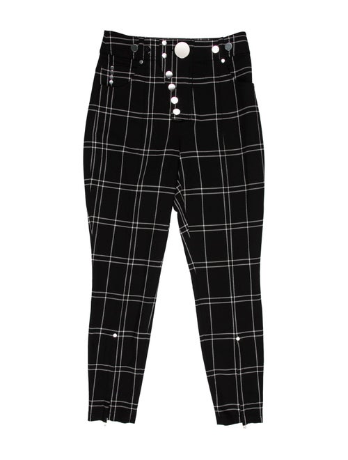 Alexander Wang Plaid Print Pants