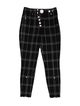 Alexander Wang Plaid Print Pants