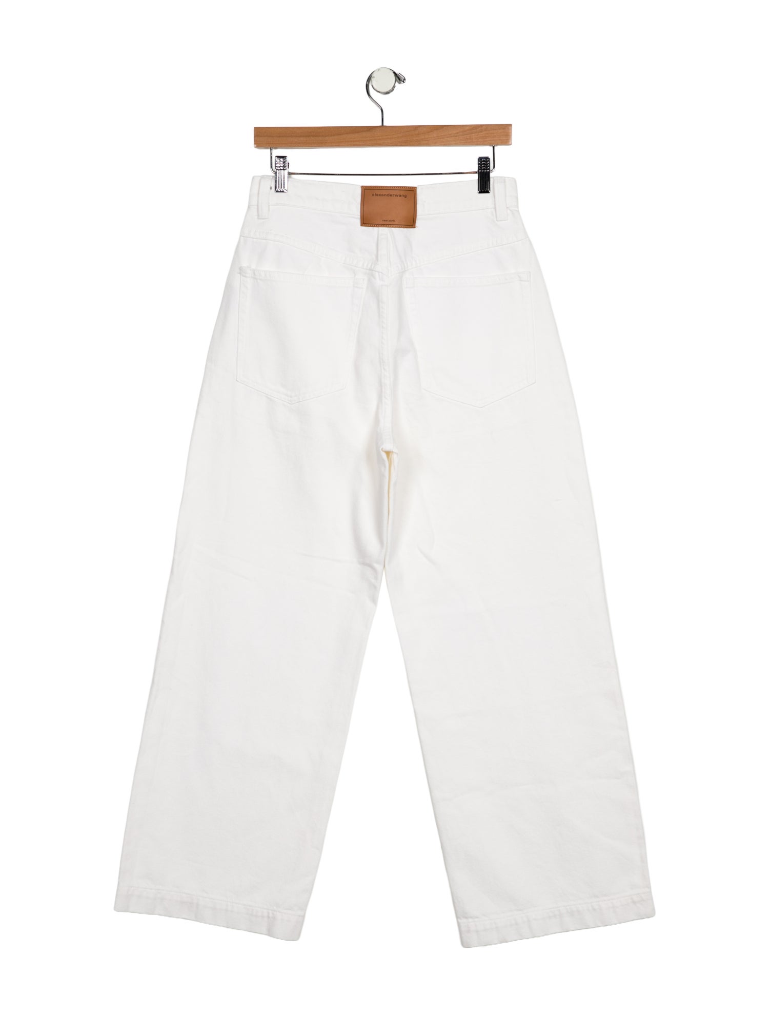 Alexander Wang High-Rise Wide Leg Jeans